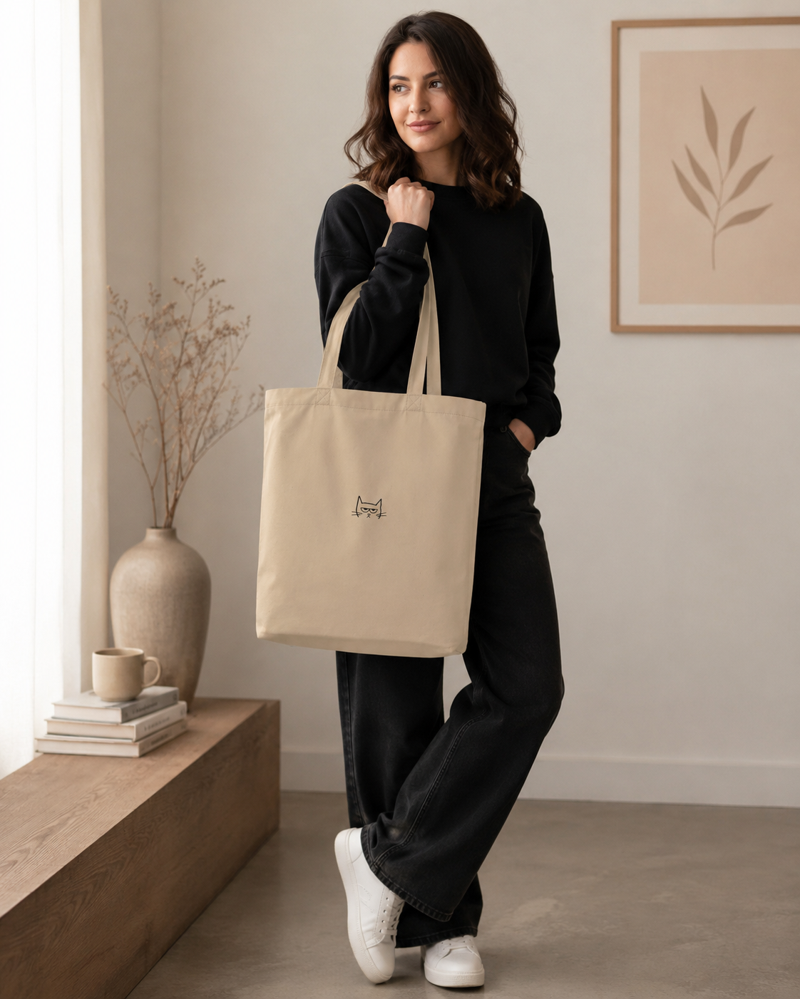 Tiny Cat Tote — 67 left
